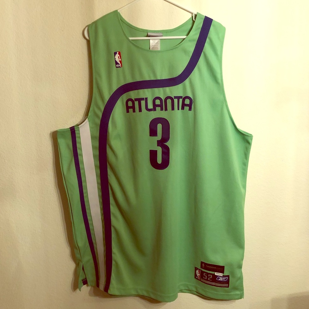 🔴 Abdur-Rahim Atlanta Hawks Throwback Jersey